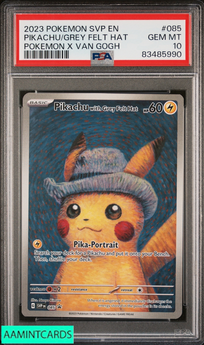 PSA 10 Van Gogh Pikachu
